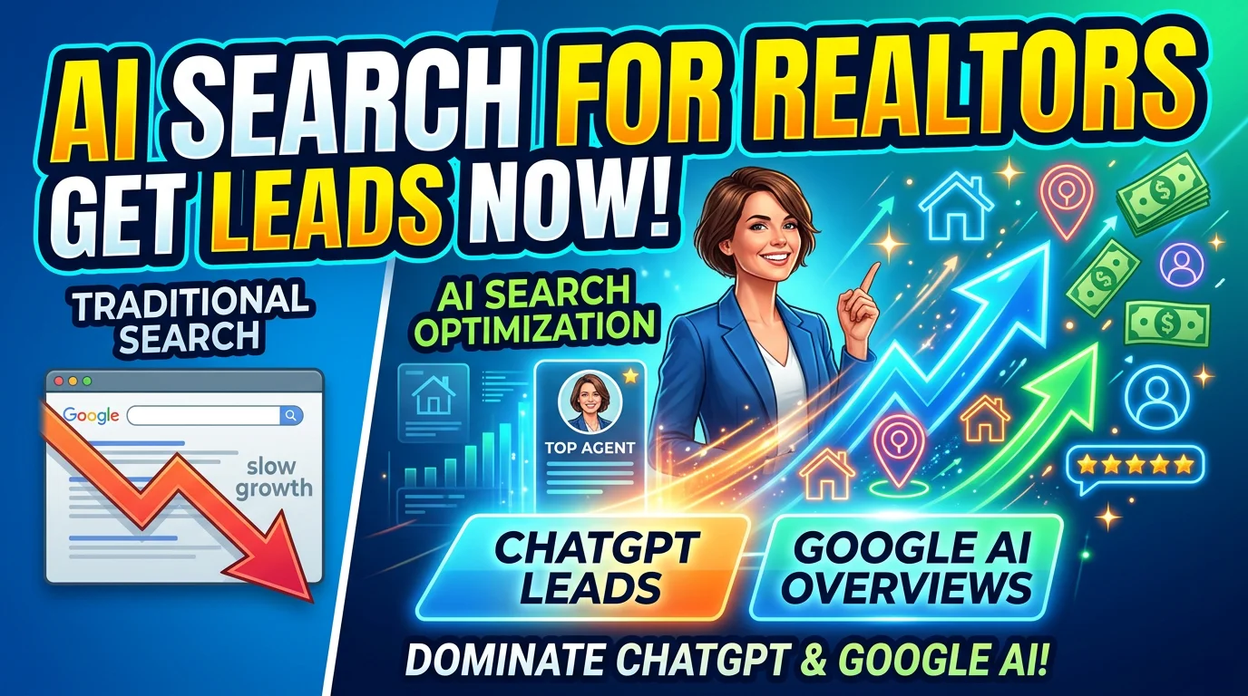 AI search optimization for real estate agents
