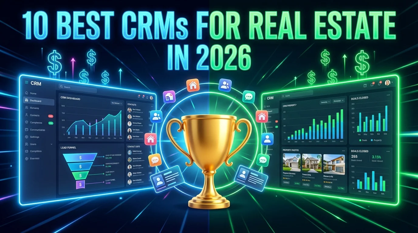 Best CRM for real estate agents in 2026 ranked by pricing and features