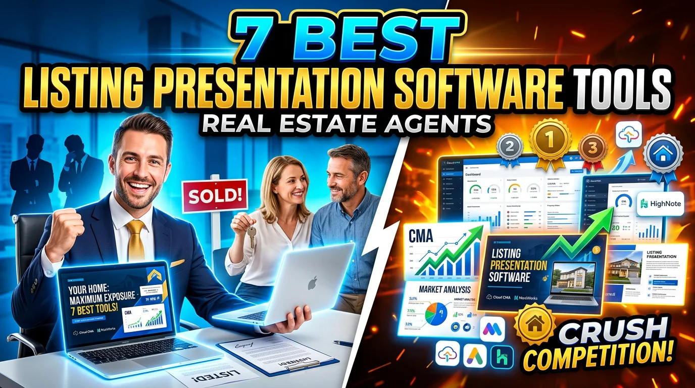 Seven best listing presentation software tools for real estate agents ranked