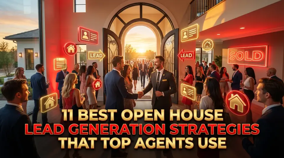 Best open house lead generation strategies for real estate agents in 2026