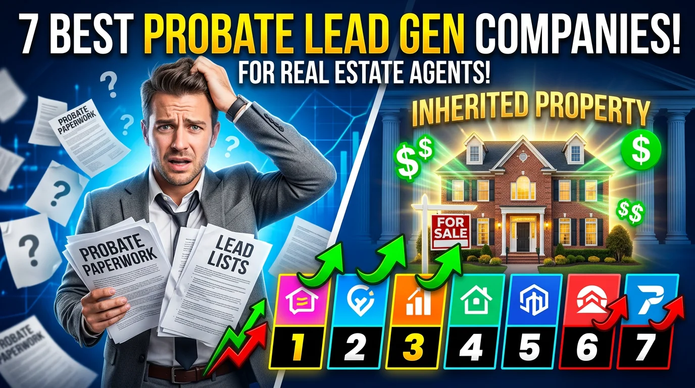 Best probate lead generation companies for real estate agents