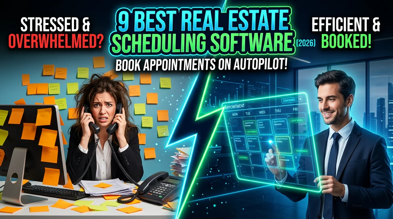 Best real estate appointment scheduling software tools compared