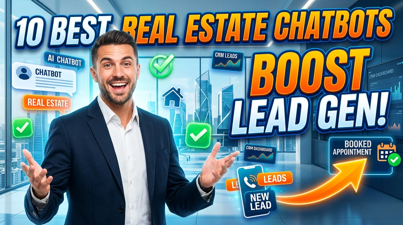 Best real estate chatbot software tools for agents ranked by lead generation value
