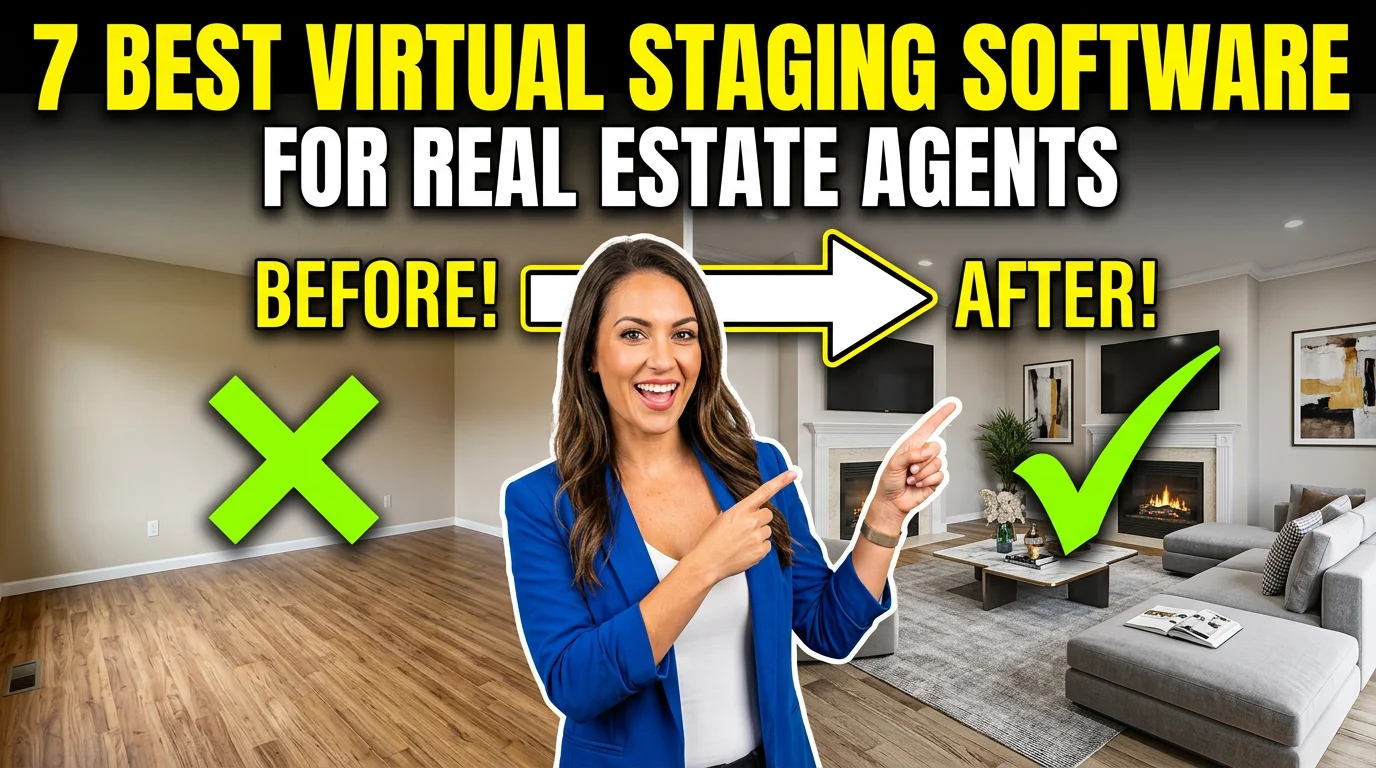Best virtual staging software for real estate agents