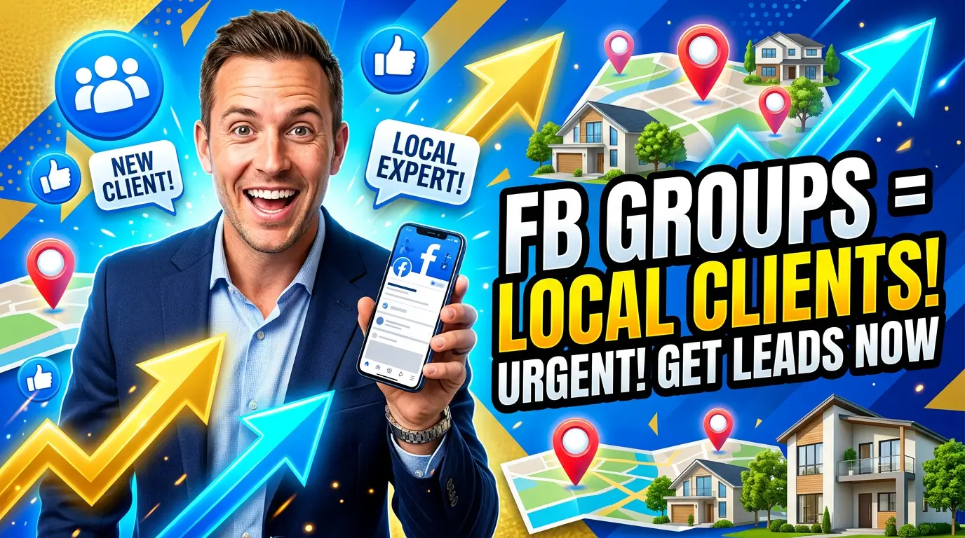 Facebook Groups strategy for real estate lead generation