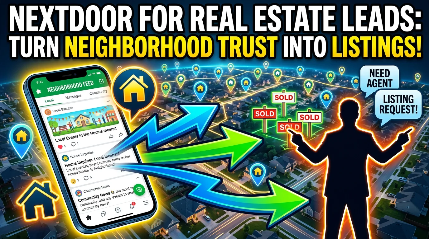 Nextdoor lead generation for real estate agents
