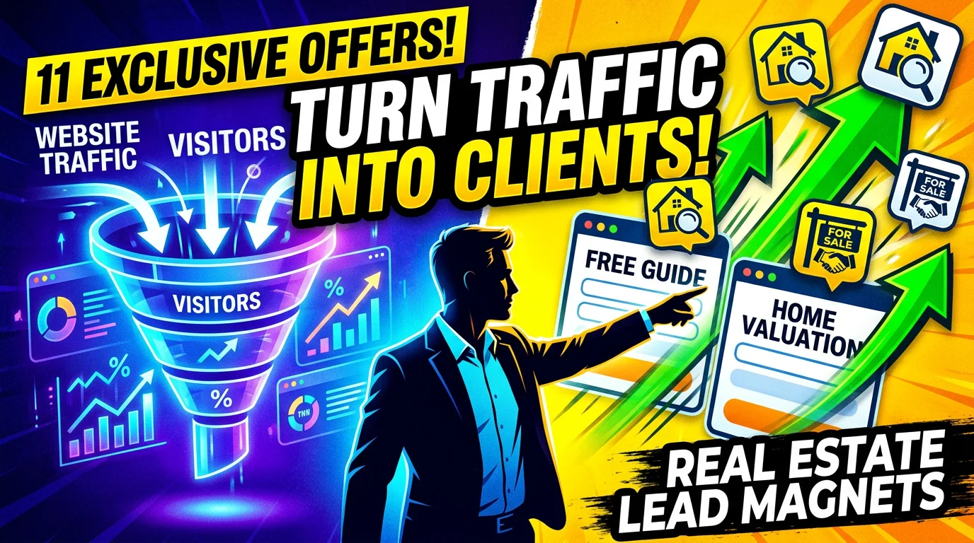 Real estate lead magnets for buyer and seller lead generation