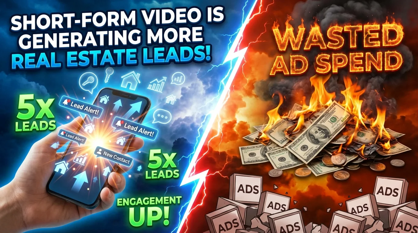 Short-form video lead generation strategies for real estate agents in 2026